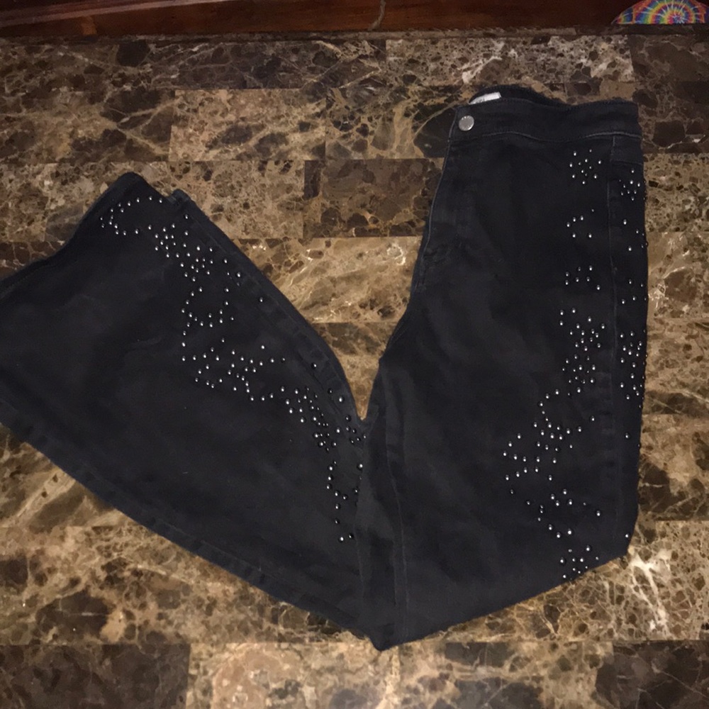 Free people pants with studs